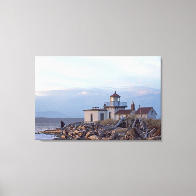 Lienzo EE. UU., Washington, Seattle, Puget Sound 2 (Anverso)