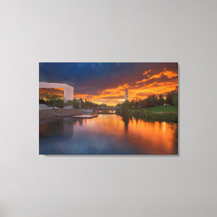 Lienzo EE. UU., Washington, Spokane, Riverfront Park