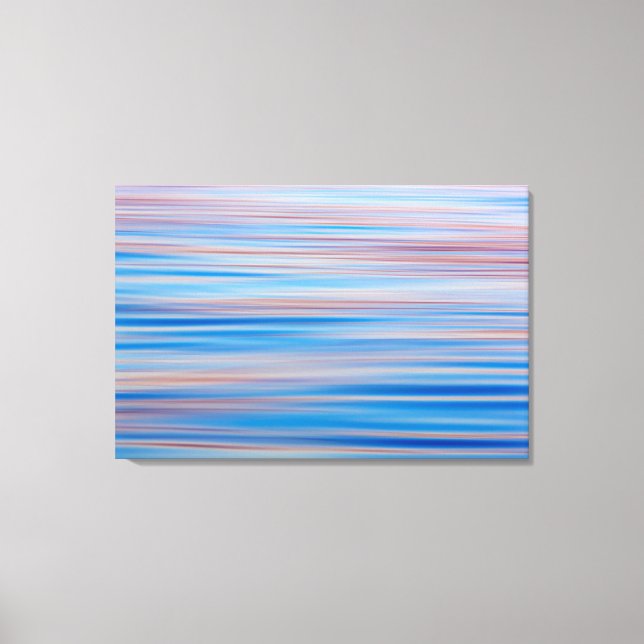 Lienzo EEUU, Alaska. Resumen De Agua Al Azar (Anverso)