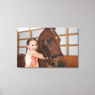 Lienzo EEUU, Illinois, Metamora, retrato de sonrisa