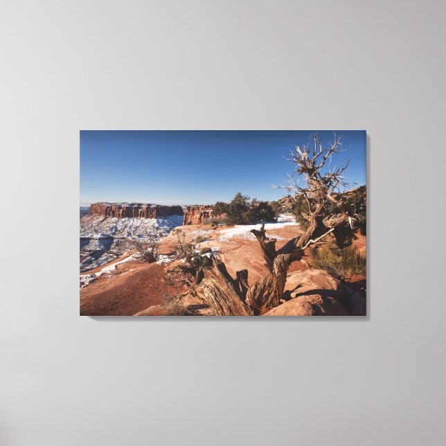 Lienzo EEUU, Utah, Moab. Parque nacional de los Cañones, (Anverso)