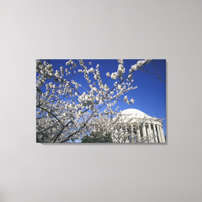 Lienzo EEUU, Washington DC. Festival Cherry Blossom y 2 (Anverso)