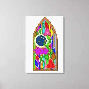 Lienzo Efecto de vidrio contenido