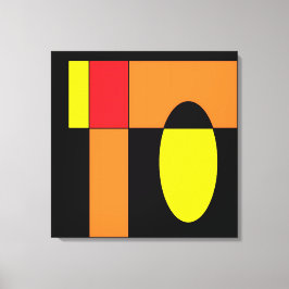 Lienzo Egg Invader II - Ken Gage Abstract Art