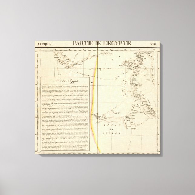 Lienzo Egipto, África 11 (Anverso)