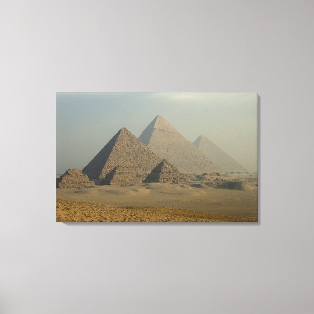 Lienzo Egipto, Giza, Complejo de las Pirámides de Giza, M (Anverso)