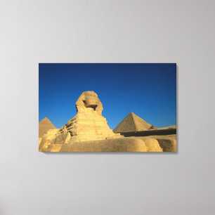 Lienzo Egipto, Giza, La Esfinge, Reino Antiguo, Unesco