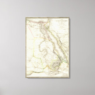 Lienzo Egipto, Nubie, Abisinie - Egipto