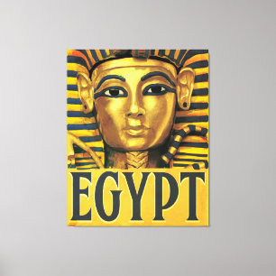 Lienzo Egipto -Tutankamón