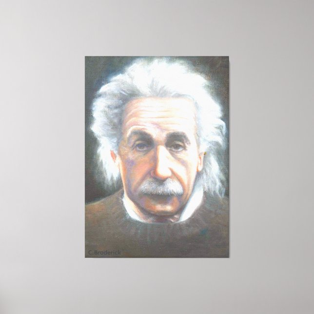 Lienzo Einstein by Carol Broderick (Anverso)