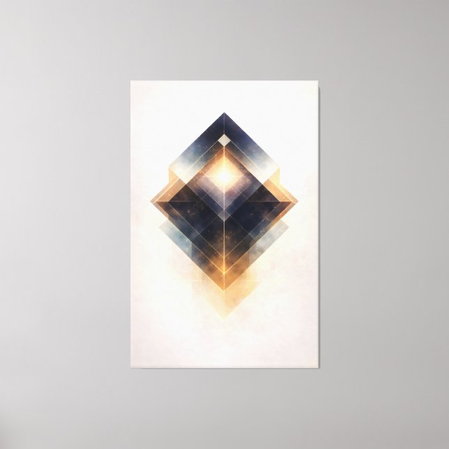 Lienzo Eje Luminoso (Anverso)