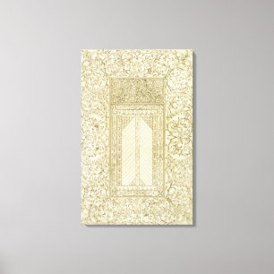 Lienzo Ejemplo de una chimenea turca, del 'arte y de