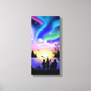 Lienzo El abrazo de la naturaleza