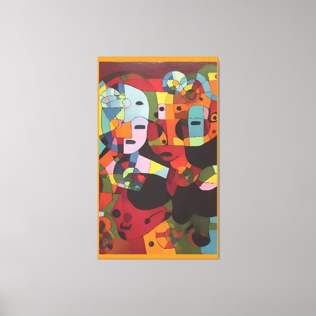 Lienzo El Abstracter práctico - Ken Gage Art (Anverso)