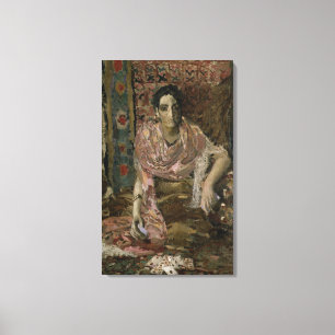 Lienzo El adivino, 1895