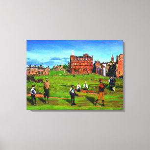 Lienzo El agujero del camino en el Saint Andrews