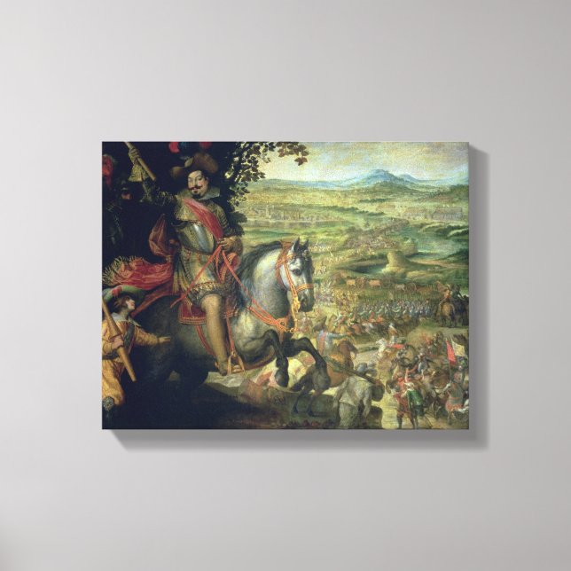 Lienzo El alivio de la constancia, 1633 (Anverso)