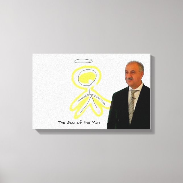 Lienzo El alma del hombre (Anverso)