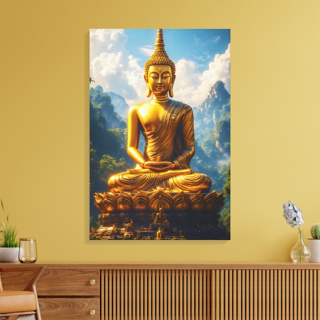 Lienzo El alma dorada de Siam (Insitu (Sala de estar))