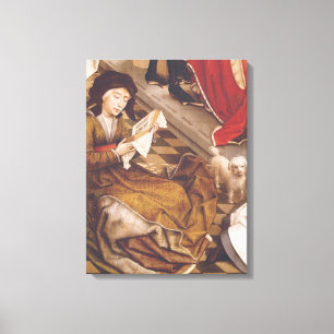 Lienzo El Altarpiece de siete sacramentos