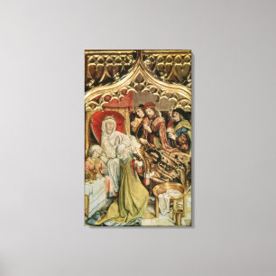 Lienzo El Altarpiece del St. Elizabeth