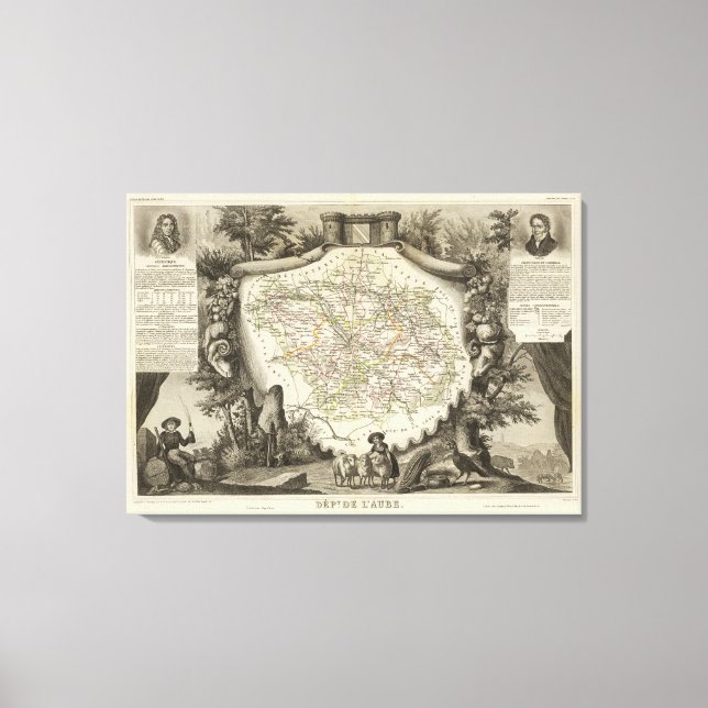 Lienzo El amanecer (Anverso)