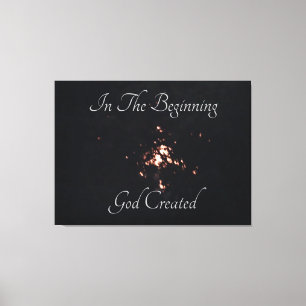 Lienzo El amanecer del tiempo en un