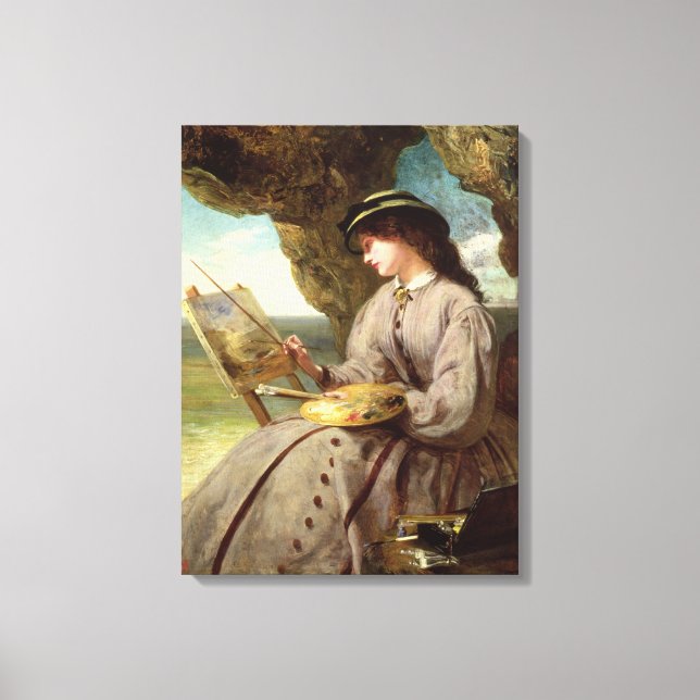 Lienzo El Amateur Justo, 1862 (Anverso)