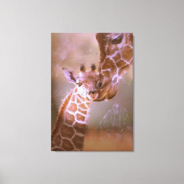 Lienzo El amor de una madre (Anverso)