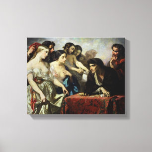 Lienzo El amor del oro, 1844