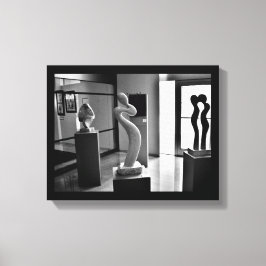 Lienzo El amor en el museo