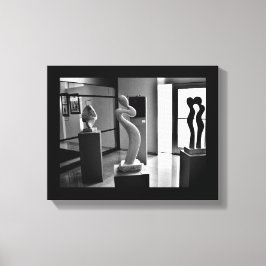 Lienzo El amor en el museo