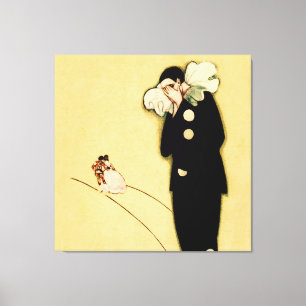 Lienzo El amor perdido de Pierrot por Sophia Chiostri