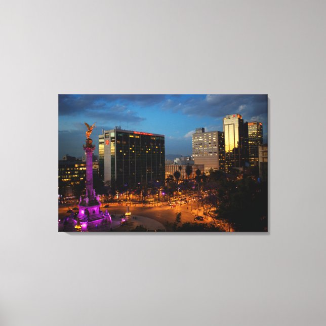 Lienzo El Angel de Independencia, monumento mexicano (Anverso)