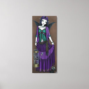 Lienzo El ángel de la jaula de pájaros de "Avery"