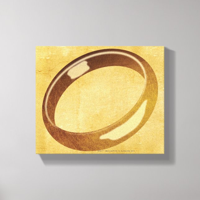 Lienzo El anillo (Anverso)