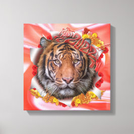 Lienzo El año del tigre