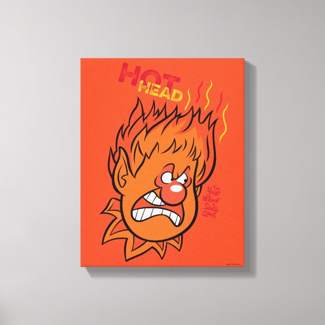 Lienzo EL AÑO SIN SANTA CLAUS™ | Cabeza caliente (Anverso)