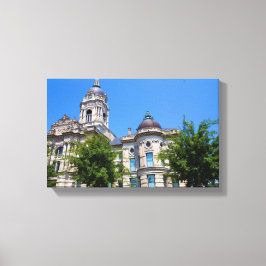 Lienzo El antiguo tribunal del condado de Vanderburgh