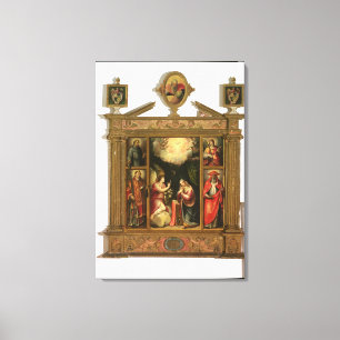 Lienzo El anuncio, 1581