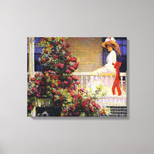 Lienzo El apostador de Crimson