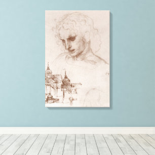 Lienzo El Apóstol Santiago de Leonardo da Vinci Castillo