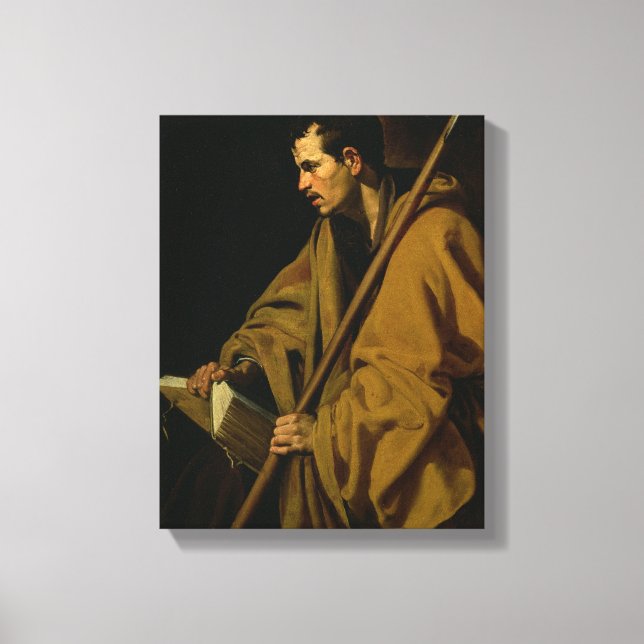 Lienzo El apóstol Santo Tomás, c.1619-20 (Anverso)