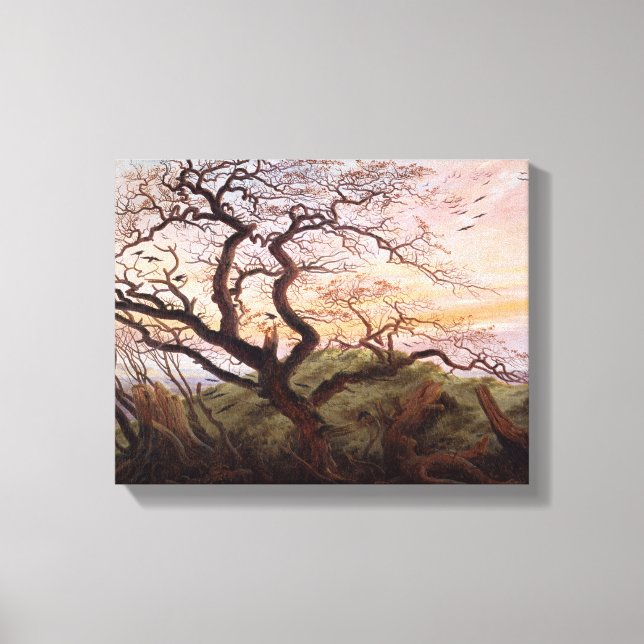 Lienzo El árbol de cuervos, 1822 (Anverso)