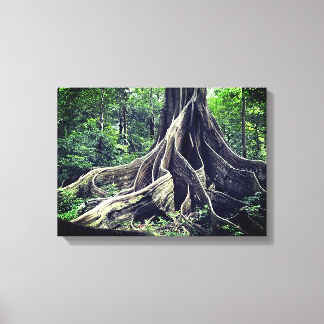 Lienzo El árbol de la vida (Anverso)