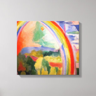 Lienzo El arco iris de Roberto Delaunay