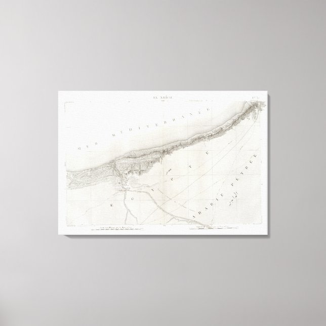 Lienzo El Arich, Egipto (Anverso)