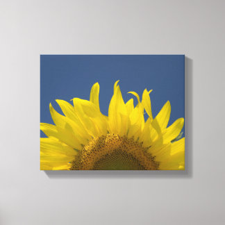 Lienzo El ascenso del girasol