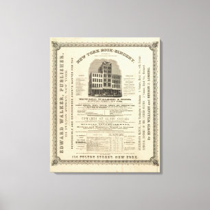 Lienzo El atlas americano de Colton del Frontispiece