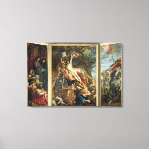 Lienzo El aumento de la cruz, 1610-11 (aceite en el